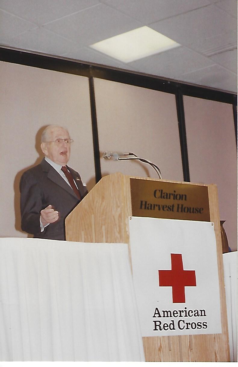 Dr. Peale Red Cross